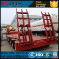 Tractor truck mounted crane with 3 axle 40Ton low bed semi-trailer